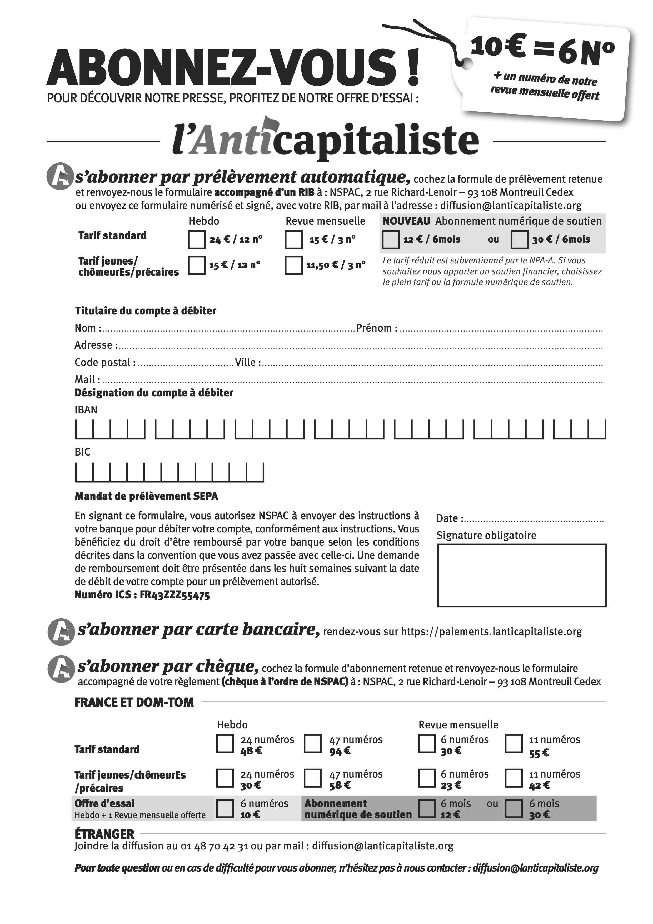 bulletin