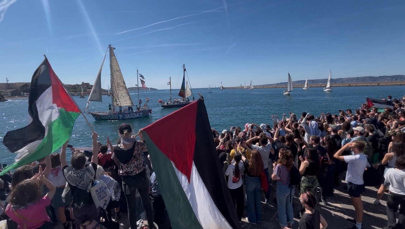 Les Jeunesses Anticapitalistes lèvent les voiles vers Gaza, soutien avec le peuple palestinien ! 